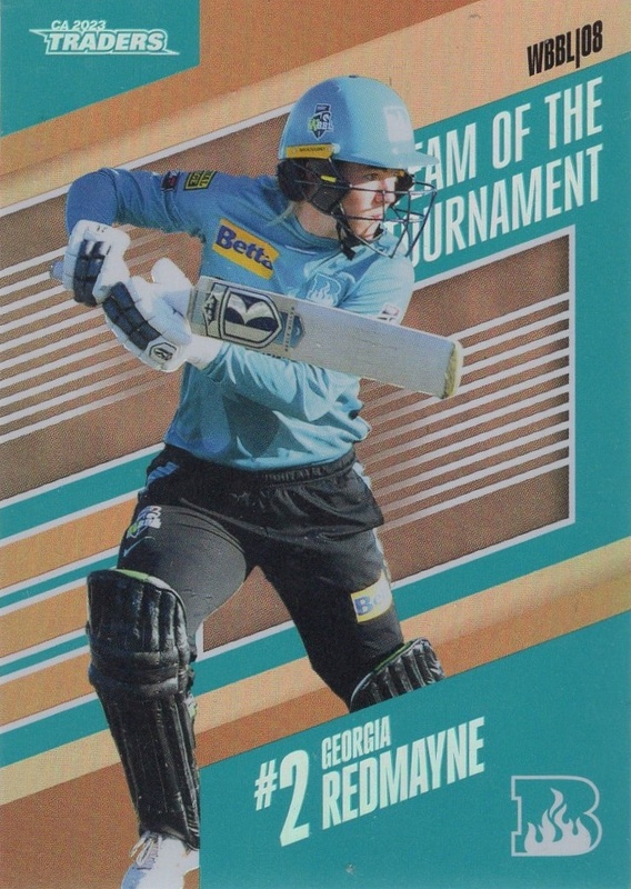 CRICKET - Traders 2023-24 - Team of the Tournament Copper #TTC02 - Georgia Redmayne PR325 - Brisbane Heat