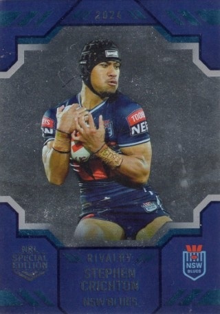 NRL - 2024 Rivalry - Silver #S02 - Stephen Crichton - NSW Blues