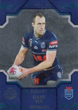 NRL - 2024 Rivalry - Silver #S06 - Isaah Yeo - NSW Blues