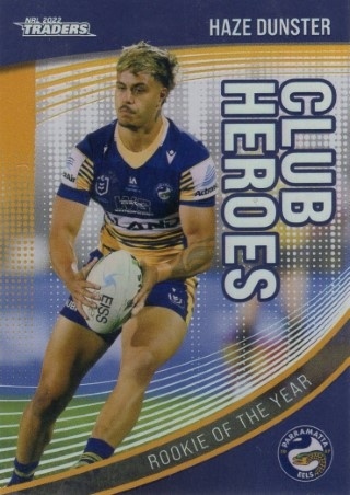 NRL - 2022 Traders - Club Heroes #CH20 - Haze Dunster - Parramatta Eels
