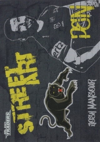 NRL - 2021 Traders - Street Art Black - #SAB11 - Josh Mansour - Penrith Panthers