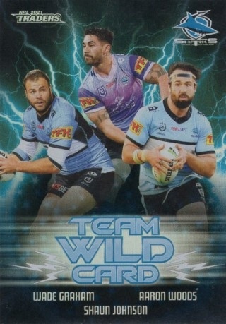 NRL - 2021 Traders - Wild Card Group #WCG04 - Team Wild Card - Cronulla Sharks