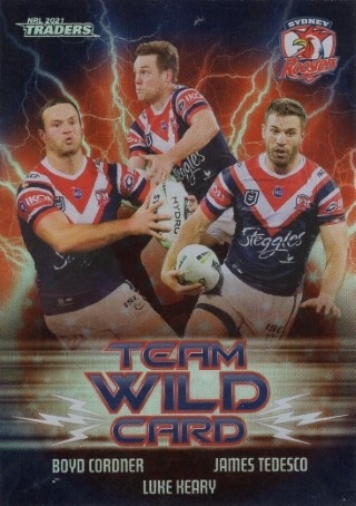 NRL - 2021 Traders - Wild Card Group #WCG14 - Team Wild Card - Sydney Roosters