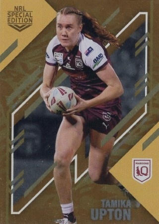 NRL - 2023 Rivalry - Gold #G08 - Tamika Upton - Queensland Maroons