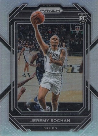 2022-23 Panini Prizm - Prizm Silver #263 - Jeremy Sochan ROOKIE - San Antonio Spurs