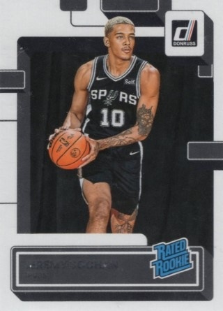2022-23 Donruss - #209 Jeremy Sochan ROOKIE - San Antonio Spurs
