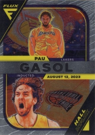 2022-23 Panini Flux - Hall Influx #02 - Pau Gasol - LA Lakers