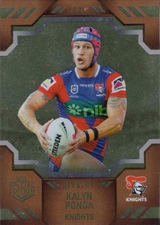 NRL - 2024 Rivalry - Bronze #B09 - Kalyn Ponga - Newcastle Knights