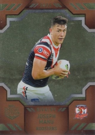 NRL - 2024 Rivalry - Bronze #B15 - Joseph Manu - Sydney Roosters