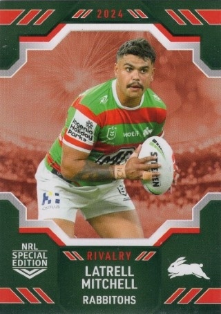 NRL - 2024 Rivalry - #50 Latrell Mitchell - South Sydney Rabbitohs