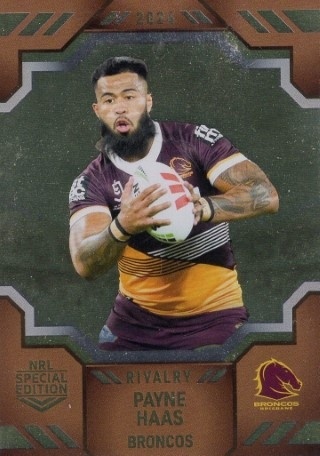 NRL - 2024 Rivalry - Bronze #B01 - Payne Haas - Brisbane Broncos