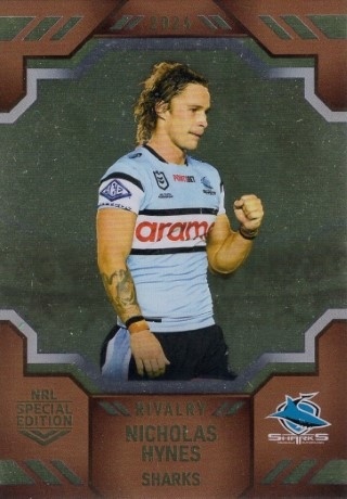 NRL - 2024 Rivalry - Bronze #B04 - Nicholas Hynes - Cronulla Sharks