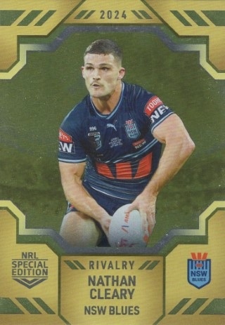 NRL - 2024 Rivalry - Gold #G01 - Nathan Cleary - NSW Blues