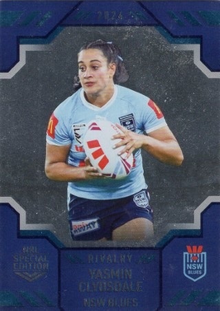 NRL - 2024 Rivalry - Silver #S08 - Yasmin Clydsdale - NSW Blues