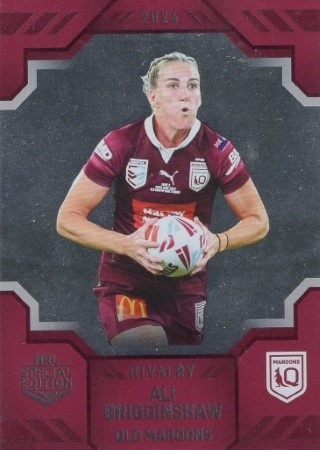 NRL - 2024 Rivalry - Silver #S20 - Ali Brigginshaw - Queensland Maroons