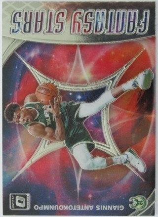 2019-20 Donruss Optic - Fantasy Stars #15 - Giannis Antetokounmpo - Milwaukee Bucks