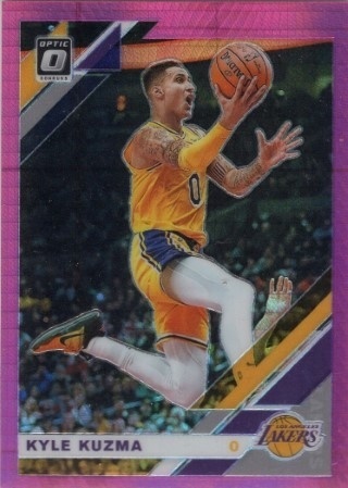 2019-20 Donruss Optic - Hyper Pink #080 - Kyle Kuzma - LA Lakers