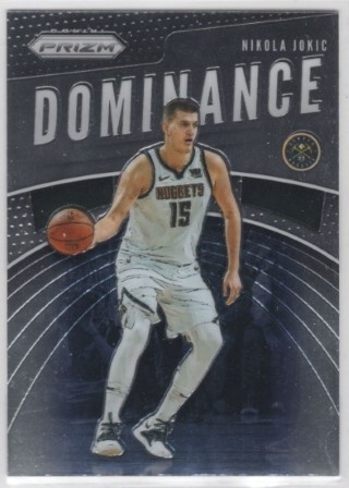 2019-20 Panini Prizm - Dominance #21 - Nikola Jokic - Denver Nuggets