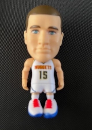 FIGURINE - NBA Ballers - Series 1 - Nikola Jokic (White Uniform) - Denver Nuggets