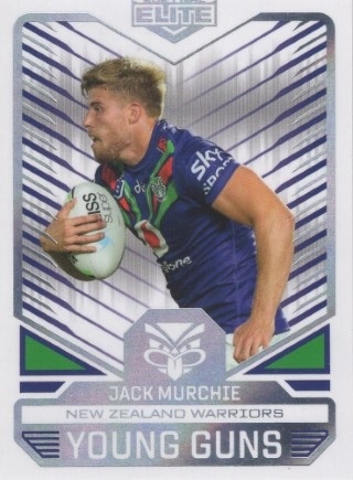 NRL - 2021 Elite - Young Guns #YG29 - Jack Murchie PR334 - New Zealand Warriors