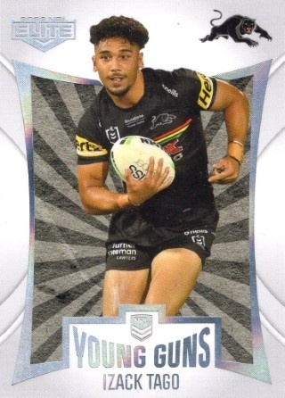 NRL - 2022 Elite - Young Guns #YG22 - Izack Tago PR136 - Penrith Panthers