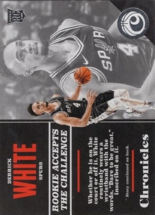 2017-18 Panini Chronicles - #113 Derrick White - ROOKIE - San Antonio Spurs