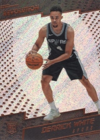 2017-18 Panini Revolution - #122 Derrick White - ROOKIE - San Antonio Spurs