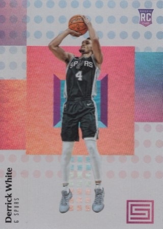2017-18 Panini Status - #127 Derrick White - ROOKIE - San Antonio Spurs