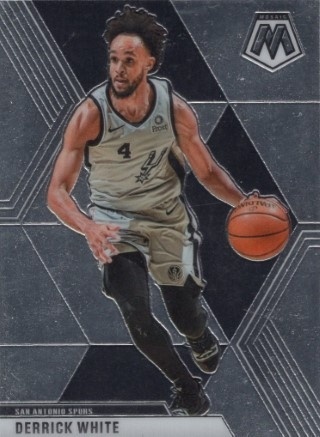 2019-20 Panini Mosaic - #016 Derrick White - San Antonio Spurs