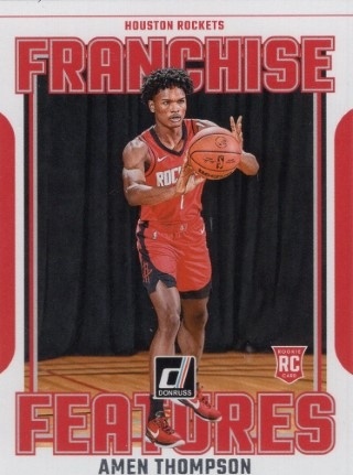 2023-24 Donruss - Franchise Features #26 - Amen Thompson ROOKIE - Houston Rockets