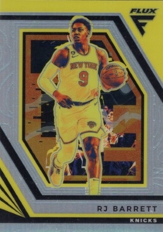 2022-23 Panini Flux - Silver #019 - RJ Barrett - New York Knicks