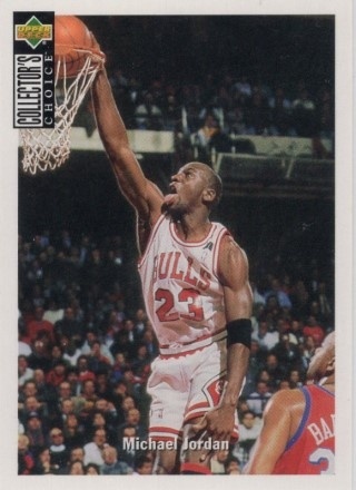 1994-95 Collector's Choice - #240 Michael Jordan COMM - Chicago Bulls