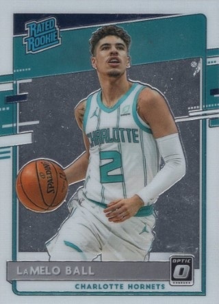 2020-21 Donruss Optic - #153 LaMelo Ball ROOKIE - Charlotte Hornets