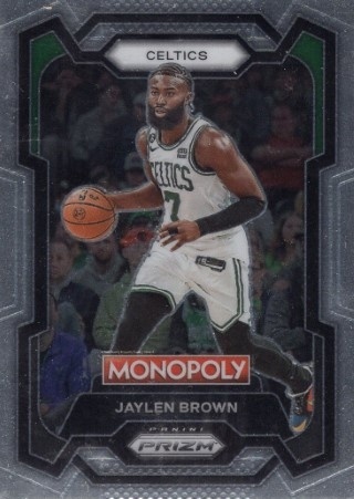 2023-24 Panini Prizm Monopoly #008 - Jaylen Brown - Boston Celtics