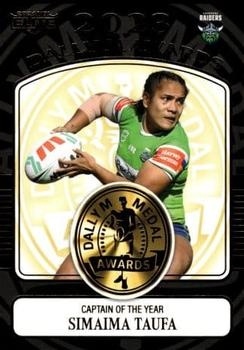 NRL - 2024 Elite - Dally M Awards #DM33 - Simaima Taufa - Canberra Raiders