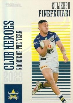 NRL - 2024 Traders - Club Heroes #CH25 - Kulikefu Finefeuiaki - North Queensland Cowboys