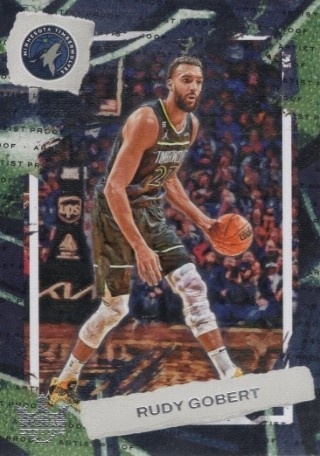 2022-23 Court Kings - Artist Proof #22 - Rudy Gobert - Minnesota Timberwolves