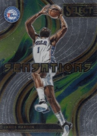 2022-23 Select - Sensations #08 - James Harden - Philadelphia 76ers