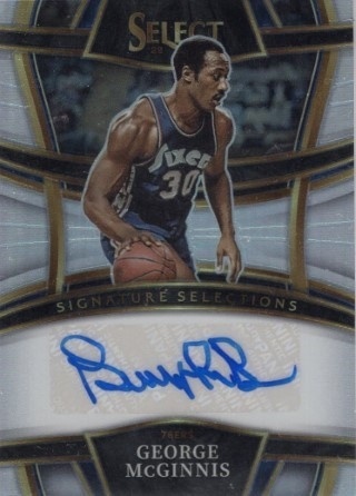 2022-23 Select - Signature Selections #SS-GMG - George McGinnis AUTO - Philadelphia 76ers