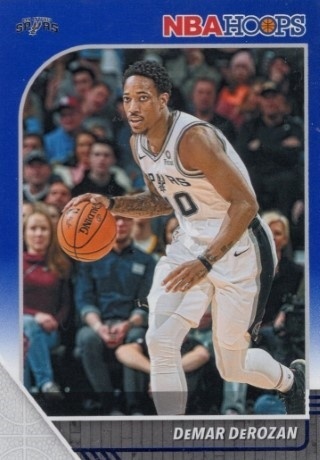 2019-20 Hoops - Blue #172 - DeMar DeRozan - San Antonio Spurs