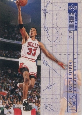 1994-95 Collector's Choice - #375 Scottie Pippen BP - Chicago Bulls
