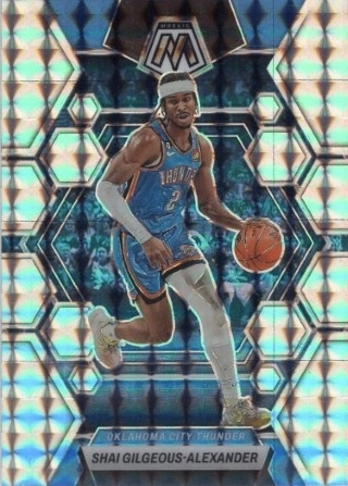 2022-23 Panini Mosaic - Mosaic #004 - Shai Gilgeous-Alexander - OKC Thunder