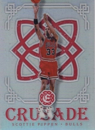 2016-17 Panini Excalibur - Crusade Silver #085 - Scottie Pippen - Chicago Bulls