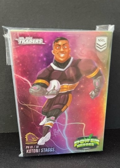 NRL - 2022 Traders - Power Heroes (18) - COMPLETE SET