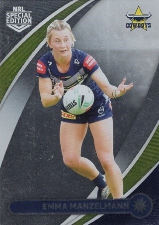 NRL - 2024 Best & Less Special Edition - Silver #SP23 - Emma Manzelmann - North Queensland Cowboys