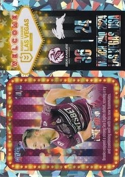 NRL - 2024 Elite - Las Vegas Round #V01 - Luke Brooks - Manly Sea Eagles