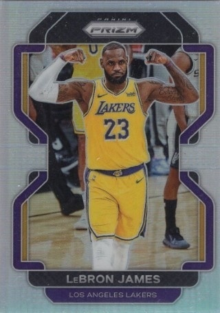 2021-22 Panini Prizm - Silver #91 LeBron James - LA Lakers