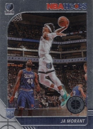 2019-20 Hoops Premium Stock - #259 Ja Morant ROOKIE - Memphis Grizzlies