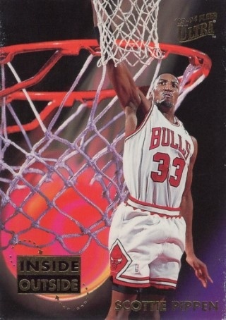 1993-94 Ultra - Inside Outside #07 - Scottie Pippen - Chicago Bulls