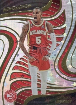 2022-23 Panini Revolution - Astro #004 - Dejounte Murray - Atlanta Hawks